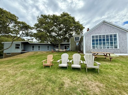 West Tisbury Martha's Vineyard vacation rental - Back of house
