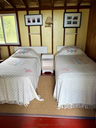 West Tisbury Martha's Vineyard vacation rental - Camp Room twin beds