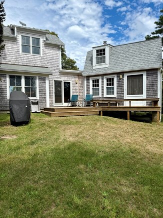 West Tisbury Martha's Vineyard vacation rental - Front deck