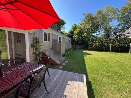 Edgartown Martha's Vineyard vacation rental - Deck