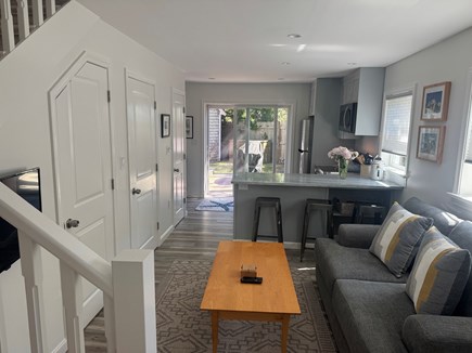 Edgartown Martha's Vineyard vacation rental - Guest House living and dining area
