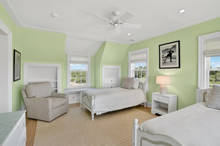 Katama-Edgartown Martha's Vineyard vacation rental - BR5 Two (2) Twin Beds En Suite, Second Floor