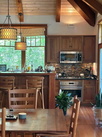 Oak Bluffs Martha's Vineyard vacation rental - Open kitchen concept keeps you connected to the action.