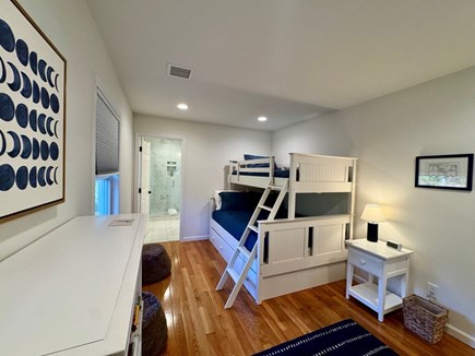 Vineyard Haven Martha's Vineyard vacation rental - Playful decor in this cozy bedroom