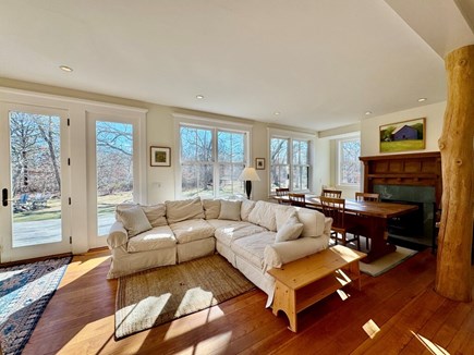 Chilmark Martha's Vineyard vacation rental - Comfortable lounging and dining