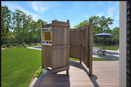 Edgartown  Martha's Vineyard vacation rental - Outdoor Shower