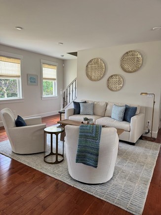 Edgartown  Martha's Vineyard vacation rental - Bright family room with comfortable seating and coastal style.
