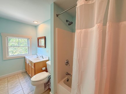 West Tisbury Martha's Vineyard vacation rental - Hall Bath with Shower Tub Combo, Second Floor