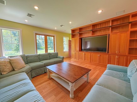 West Tisbury Martha's Vineyard vacation rental - Media Room, Lower Level