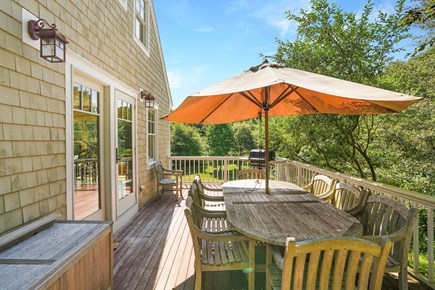 West Tisbury Martha's Vineyard vacation rental - Outdoor Dining