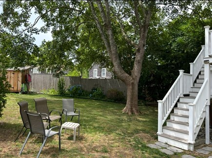 Oak Bluffs Martha's Vineyard vacation rental - Small yard area to enjoy