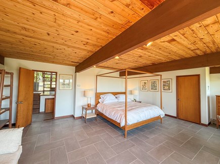 Chilmark Martha's Vineyard vacation rental - BR2 King Bedroom, Lower Level