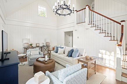 Dowtown Edgartown Martha's Vineyard vacation rental - Guest House Living Room