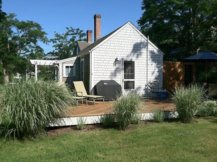 Edgartown Martha's Vineyard vacation rental - Part of Back Deck