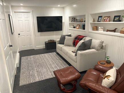 Oak Bluffs Martha's Vineyard vacation rental - Basement finished area with queen sofa bed
