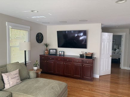 Oak Bluffs Martha's Vineyard vacation rental - 1st floor living room large screen TV