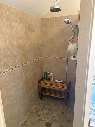 Oak Bluffs Martha's Vineyard vacation rental - 2nd floor primary ensuite bathroom walk-in shower