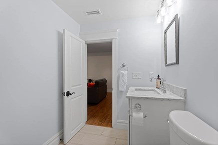 Edgartown Martha's Vineyard vacation rental - Half-Bath in Finished Basement
