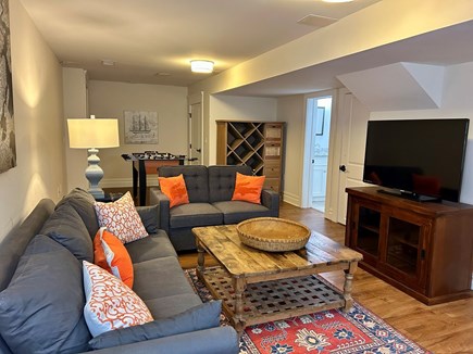 Edgartown Martha's Vineyard vacation rental - Finished basement, Twin Pull-Out, couches, TV and games