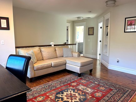 Edgartown Martha's Vineyard vacation rental - Upstairs loft offers extra sleeping room, an office desk and TV