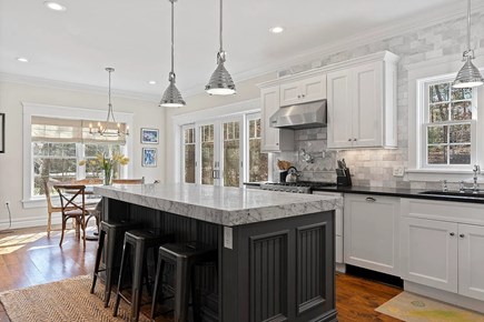 Edgartown Martha's Vineyard vacation rental - Viking appliances & a stunning island define this gourmet kitchen