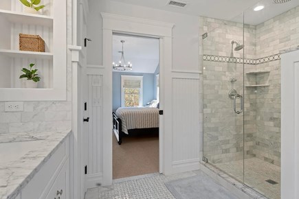 Edgartown Martha's Vineyard vacation rental - Primary en-suite bathroom has a walk-in shower