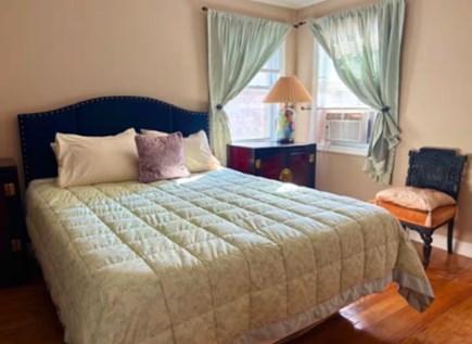 Oak Bluffs Martha's Vineyard vacation rental - Primary bedroom with a king bed, closet and dresser.