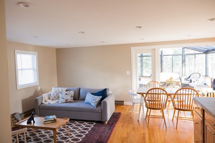 Oak Bluffs Martha's Vineyard vacation rental - View of living/dining/sun rooms from the bedroom hallway