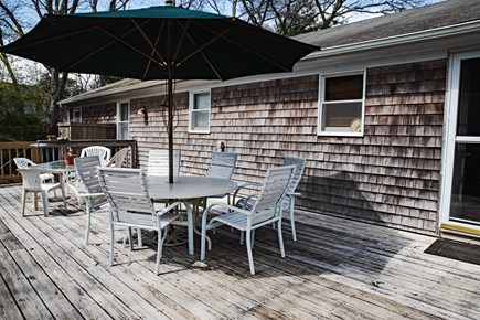 Oak Bluffs Martha's Vineyard vacation rental - Spacious rear deck.