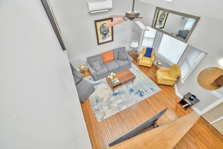 Oak Bluffs Martha's Vineyard vacation rental - Aerial view of the living room