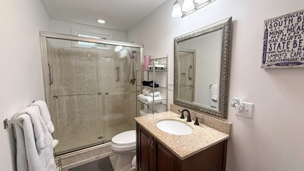 Edgartown Martha's Vineyard vacation rental - Hall Bath with Shower Stall, First Floor