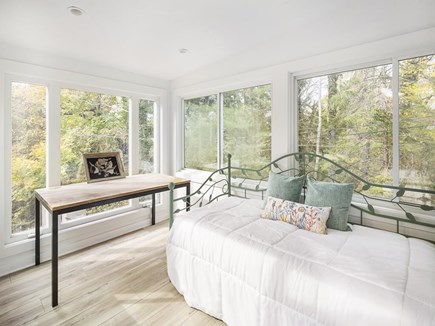West Tisbury Martha's Vineyard vacation rental - Sunroom with Daybed