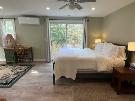 West Tisbury Martha's Vineyard vacation rental - Second floor bedroom has a private deck.