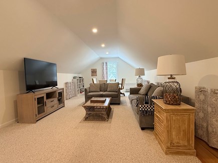 Vineyard Haven Martha's Vineyard vacation rental - Bonus 3rd floor living room with game area and 65" Smart TV