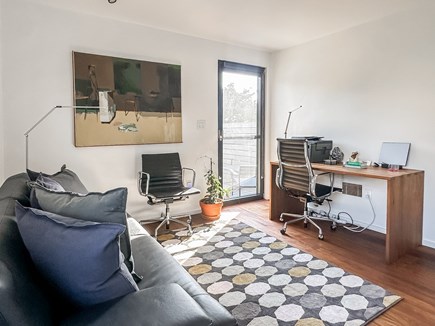 Edgartown Martha's Vineyard vacation rental - Den/Office with Queen sleeper sofa (First Floor)