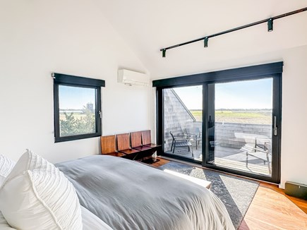 Edgartown Martha's Vineyard vacation rental - Primary suite with King bed and private balcony