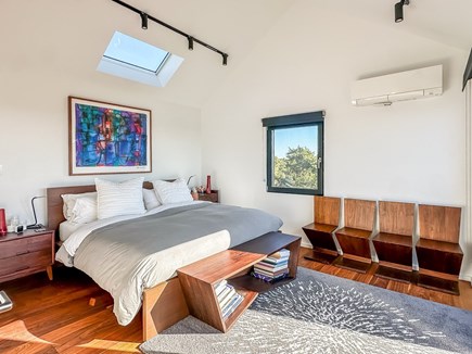 Edgartown Martha's Vineyard vacation rental - Primary suite with King bed and private balcony