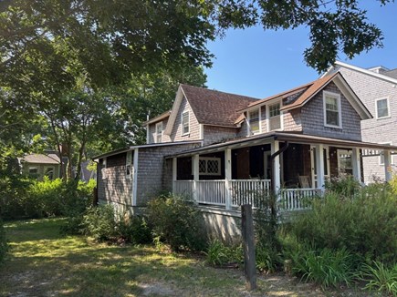 Oak Bluffs, East Chop Martha's Vineyard vacation rental - Side porch for privacy