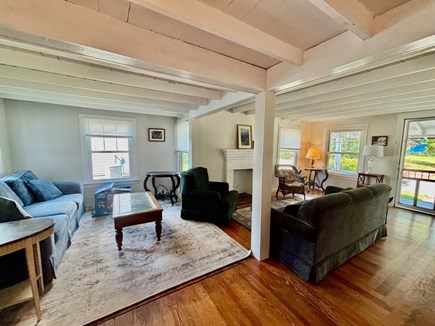 Oak Bluffs, East Chop Martha's Vineyard vacation rental - Living room with beautiful wood floors