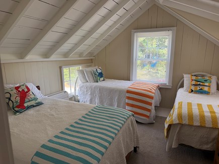 Oak Bluffs, East Chop Martha's Vineyard vacation rental - Upstairs Bedroom w/2 Singles + 1 Full