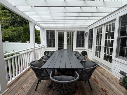 Edgartown Martha's Vineyard vacation rental - Patio Dining