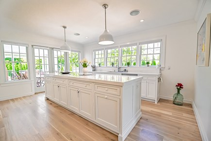 Edgartown Martha's Vineyard vacation rental - Gourmet Kitchen with French Doors to Back Deck