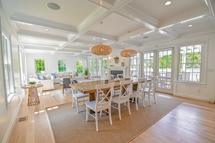 Edgartown Martha's Vineyard vacation rental - Dining and Living Area