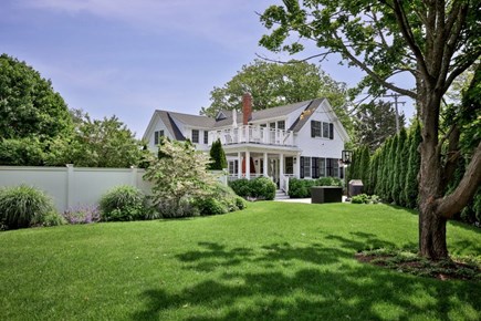 Edgartown Martha's Vineyard vacation rental - Back view of home