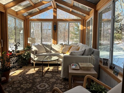 Oak Bluffs Martha's Vineyard vacation rental - Four season sunroom with screens