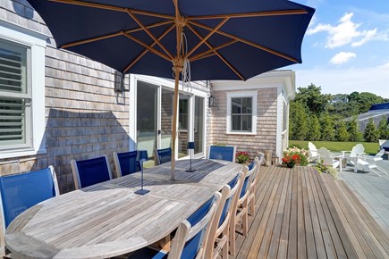 Edgartown Martha's Vineyard vacation rental - Outdoor Dining Area