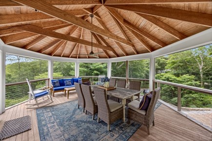 Oak Bluffs Martha's Vineyard vacation rental - Screened Porch