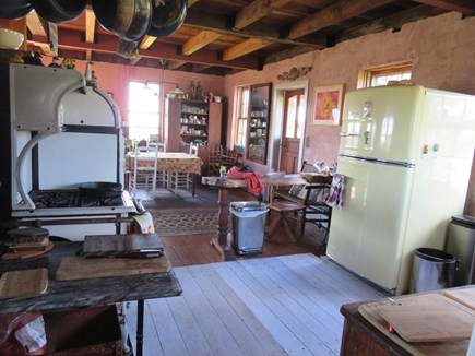 Aquinnah Martha's Vineyard vacation rental - Kitchen connecting to dining room