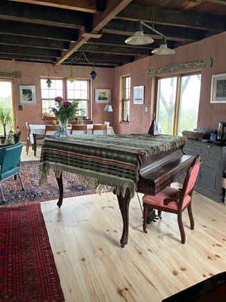 Aquinnah Martha's Vineyard vacation rental - Living room by coffee and tea station