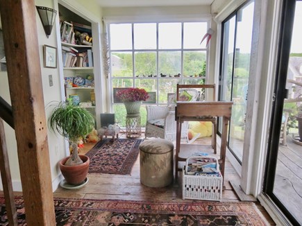 Aquinnah Martha's Vineyard vacation rental - Morning reading room and toys